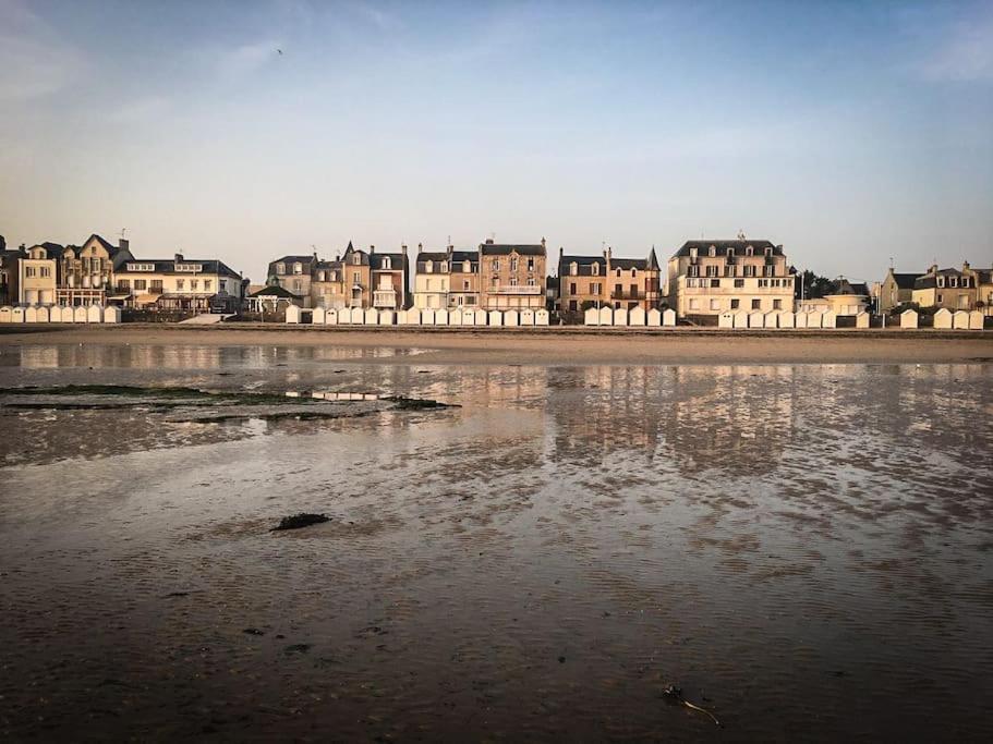 La Baleine Bleue Apartment Saint-Aubin-Sur-Mer  Exterior foto